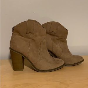 Beige booties for Fall!